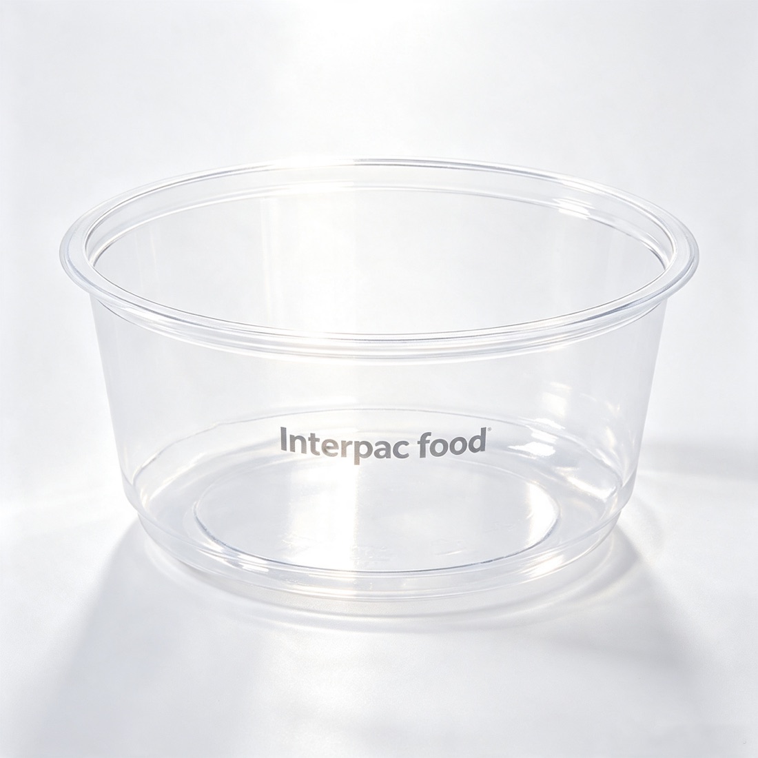 Round PP deli containers with clear lids